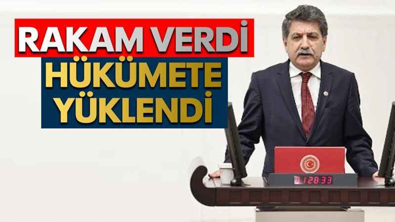 Rakam verdi Hükümete yüklendi